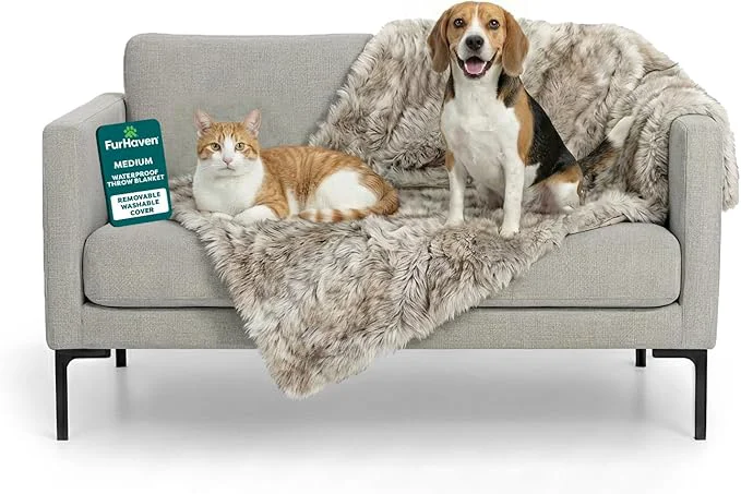 Powerful FurHaven Waterproof Throw Blanket World-Class