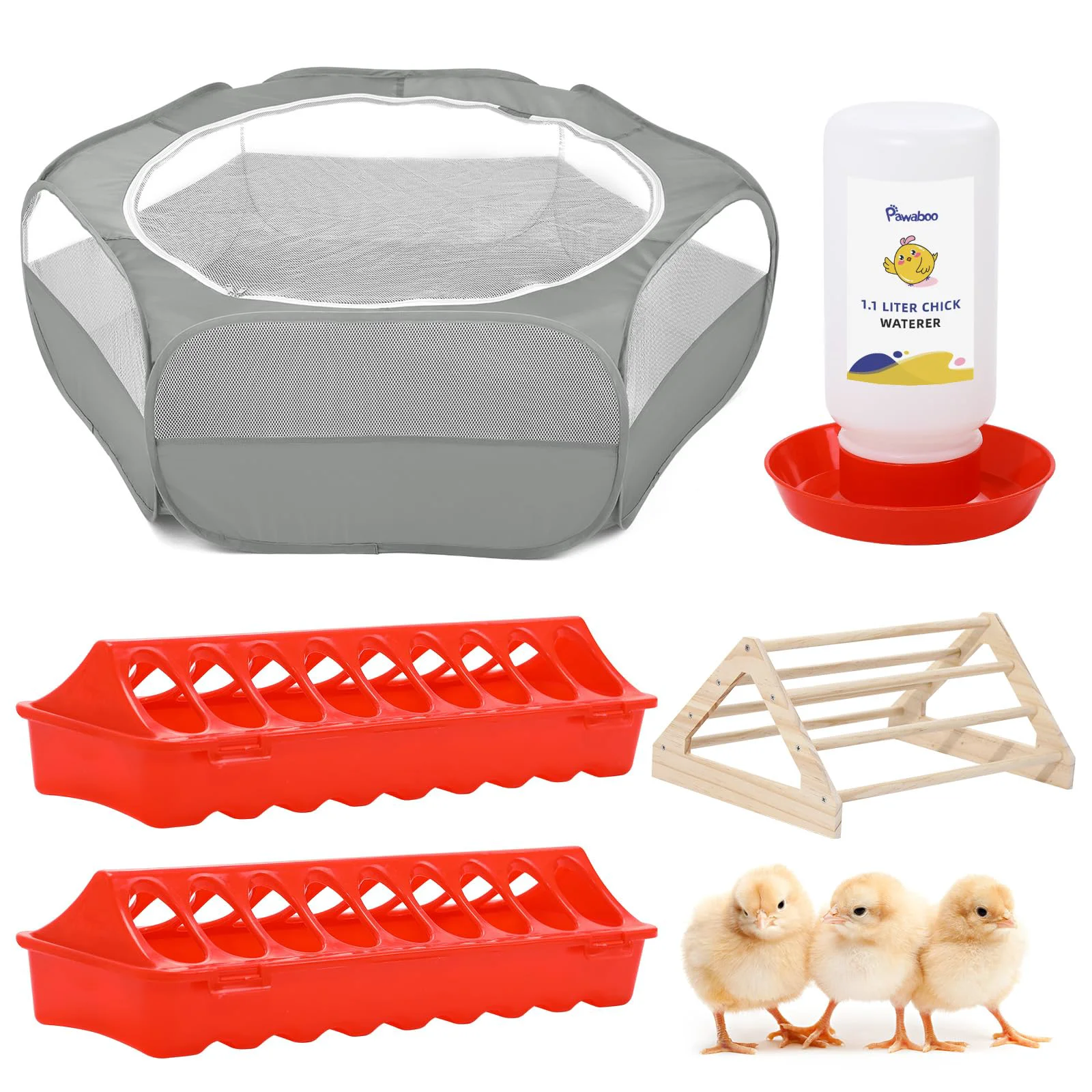 Luxury Pawaboo 5-in-1 Chicken Brooder Box Functional