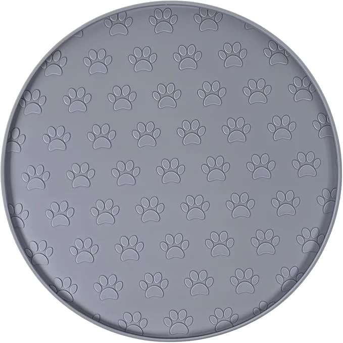 First-Class Silicone Pet Food Mat Dog Dish Mat Dog Cat Food Mats Small Silicone Mats Convenient