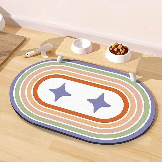 Pure Cat Food Mat Small Premium Material