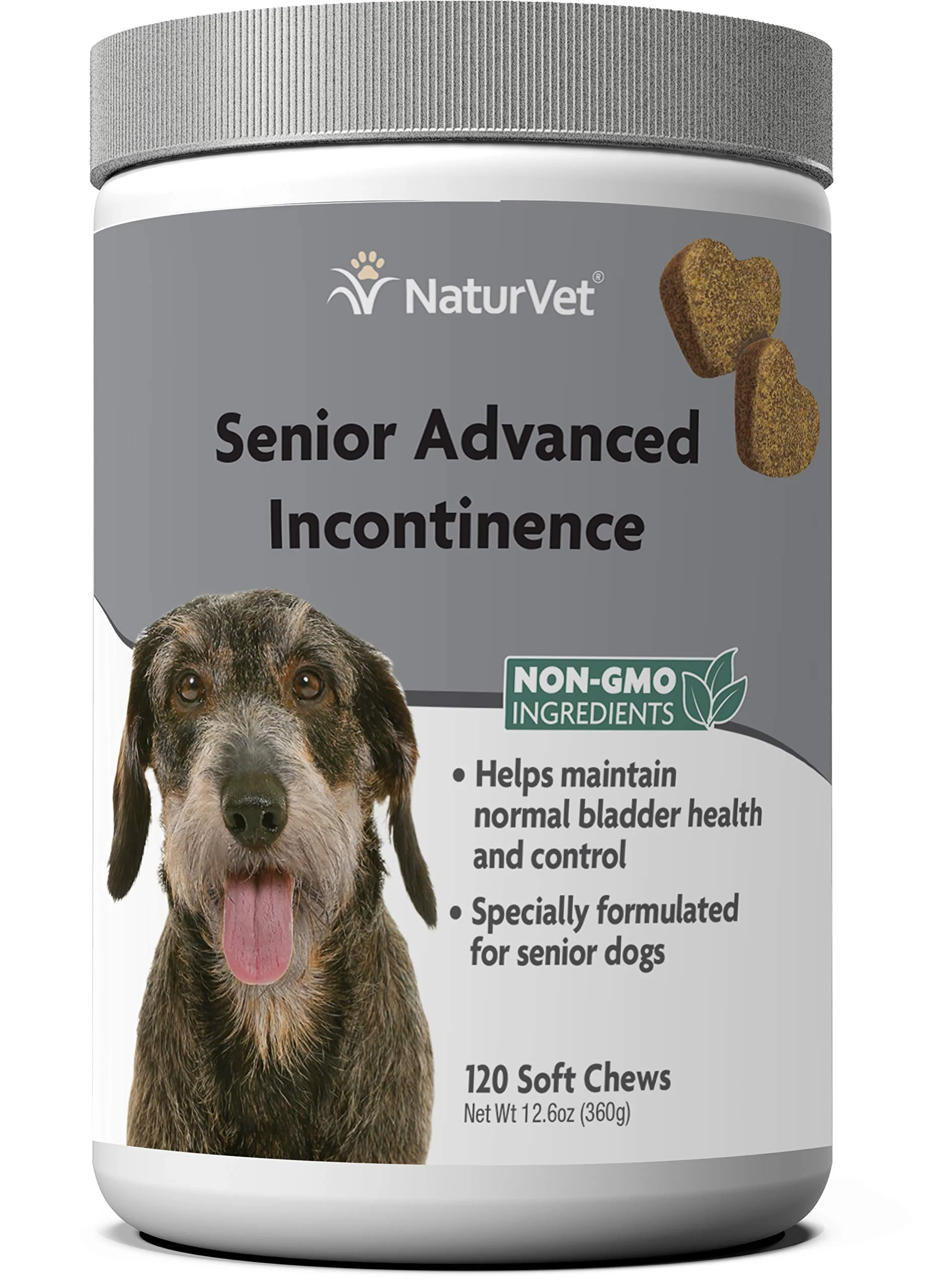 Durable NaturVet Senior Advanced Incontinence Dog Supplement – Bladder Support 120 Soft Chews Unique