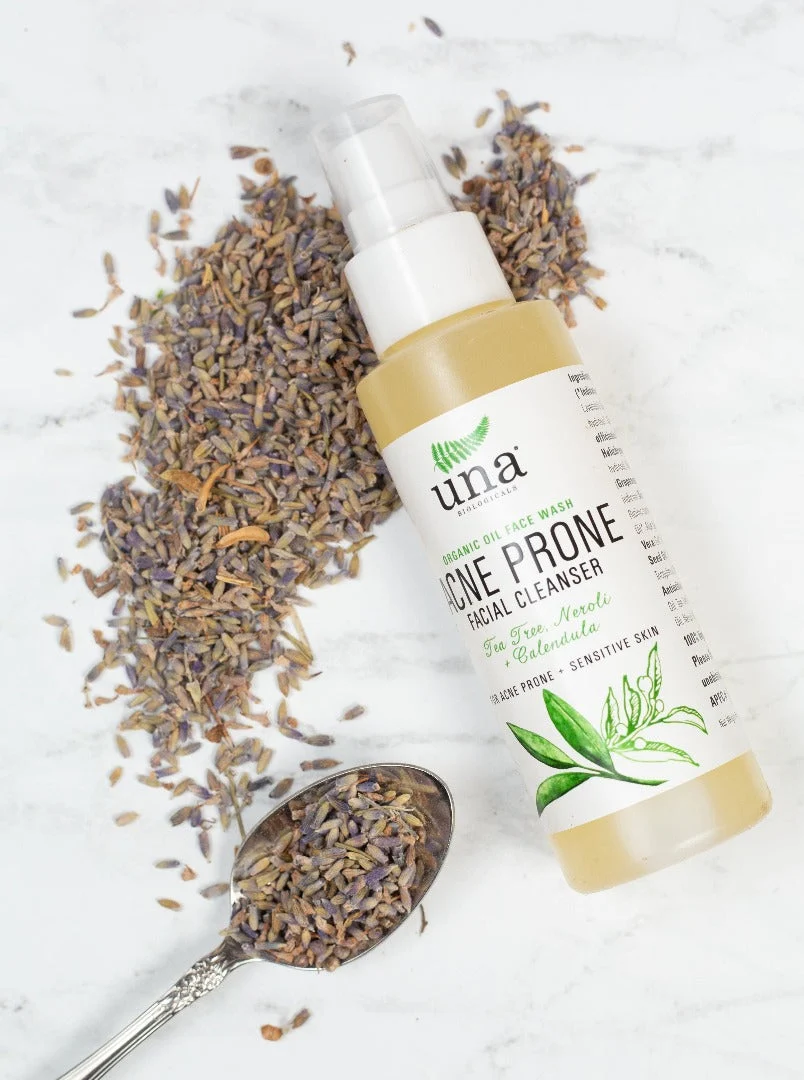 Powerful Acne Prone Face Cleanser Face Care Una Biologicals Skin Care Green