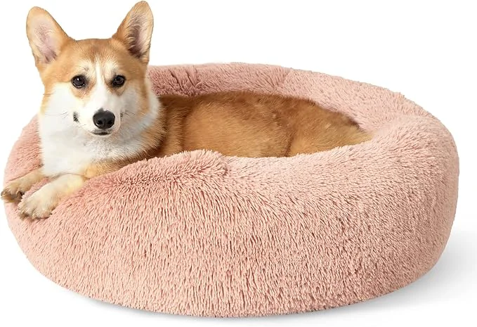 Reliable Bedsure Calming Dog Bed for Medium Dogs Superior