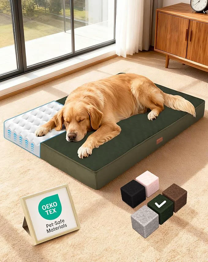Genuine OhGeni Orthopedic Waterproof Dog Bed Elegant