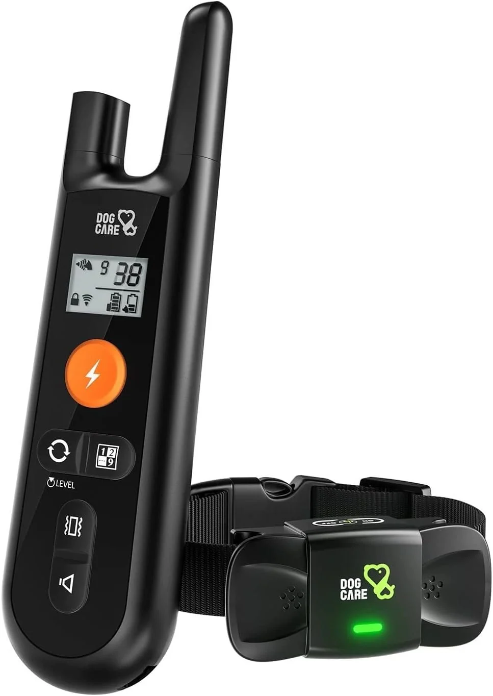 Breathable Dog Care Dog Training Collar – Rechargeable Rainproof Beep Vibration Shock Modes Healthy