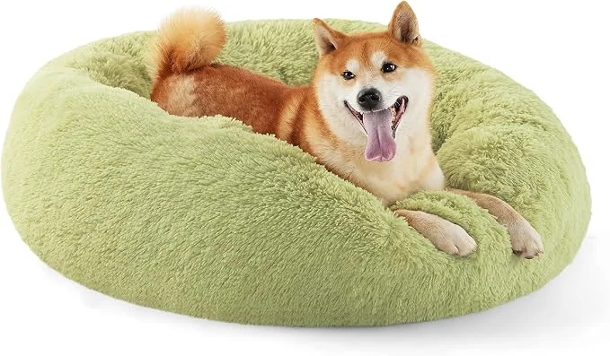 Durable Bedsure Calming Dog Bed for Medium Dogs Quality