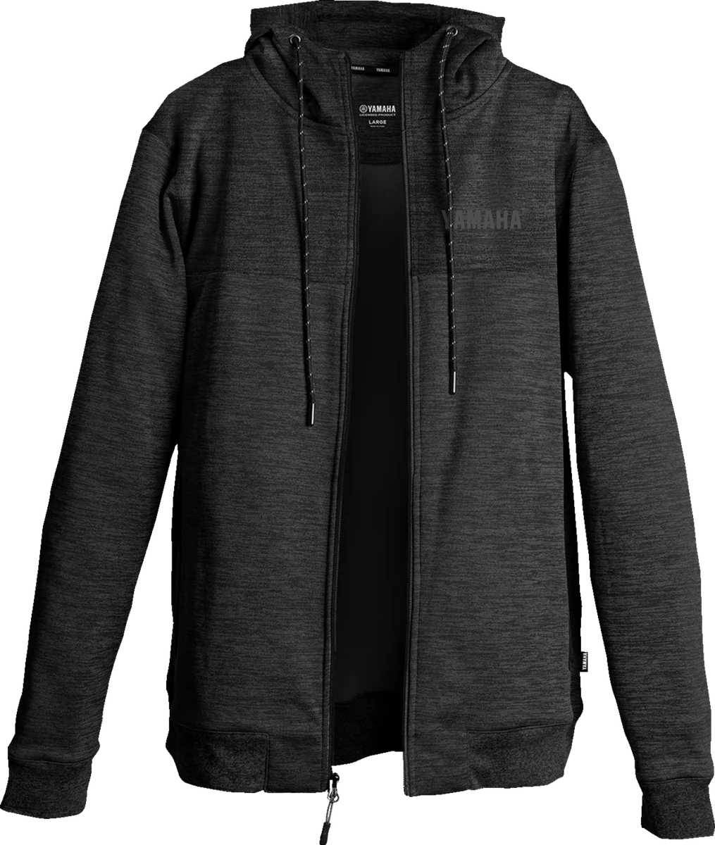 Contemporary YAMAHA APPAREL Yamaha Zip Hoodie - Black - Large 3050-6535 Convenient