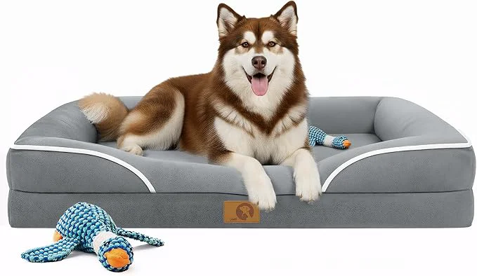 Carefully Designed Homemate Dog Bed for Extra Large Dog 48x35 in Orthopedic Large Dogs Bed XXL Trendy