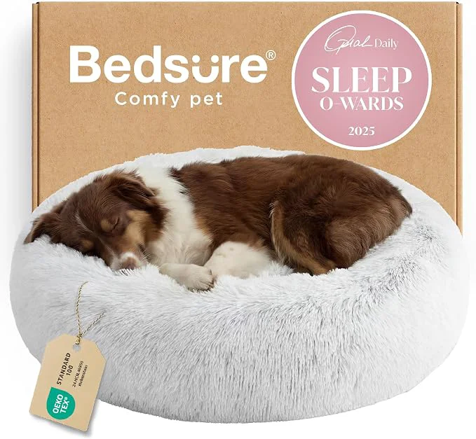 Easy-to-Use Bedsure Calming Dog Bed for Large Dogs Next-Generation