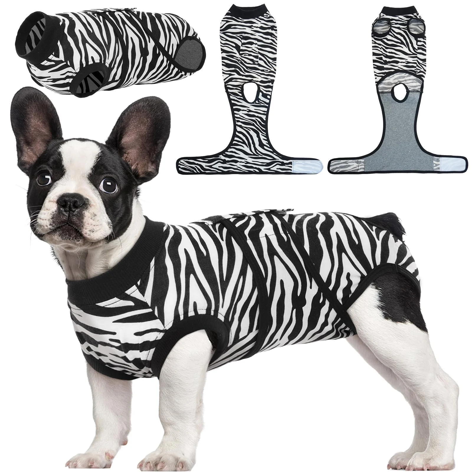 Dependable Kuoser Dog Surgery Recovery Suit – Post-Op Recovery Bodysuit for Dogs Cats Verified