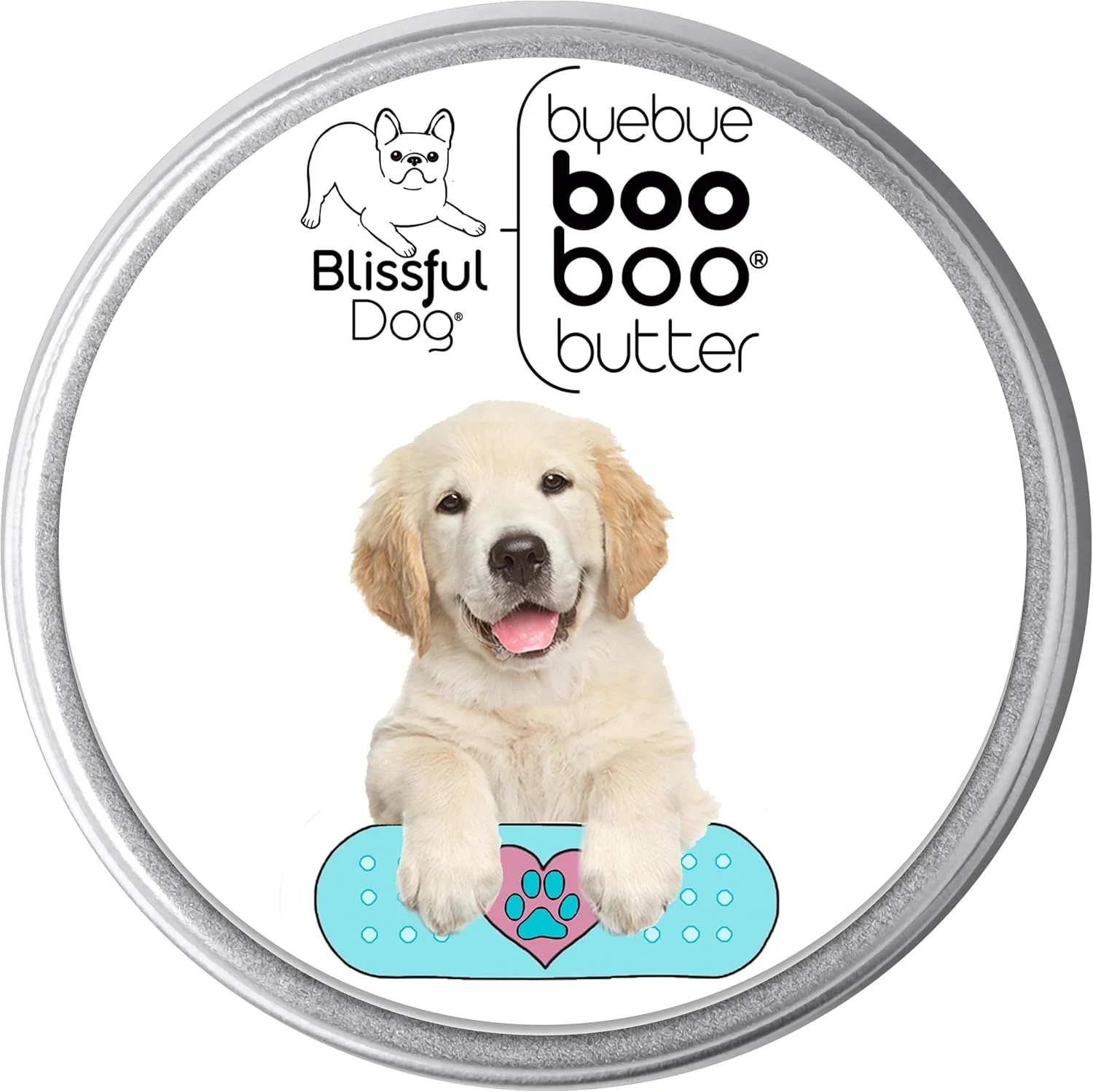 Convenient The Blissful Dog 1 oz TIN Golden Retriever Booboo Butter Lightweight