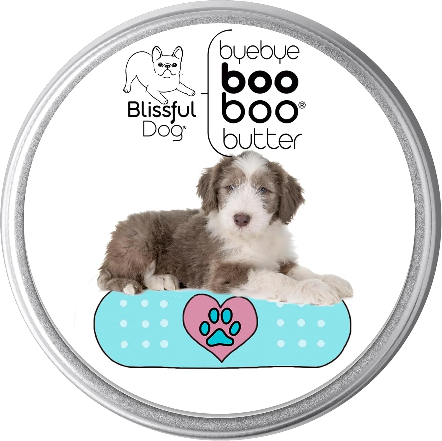 Premium Material The Blissful Dog Bearded Collie Boo Boo Butter 1 Ounce Trendy