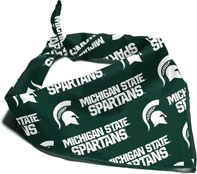 Enhanced Michigan State Spartans ly Licensed Bandana Sustainable