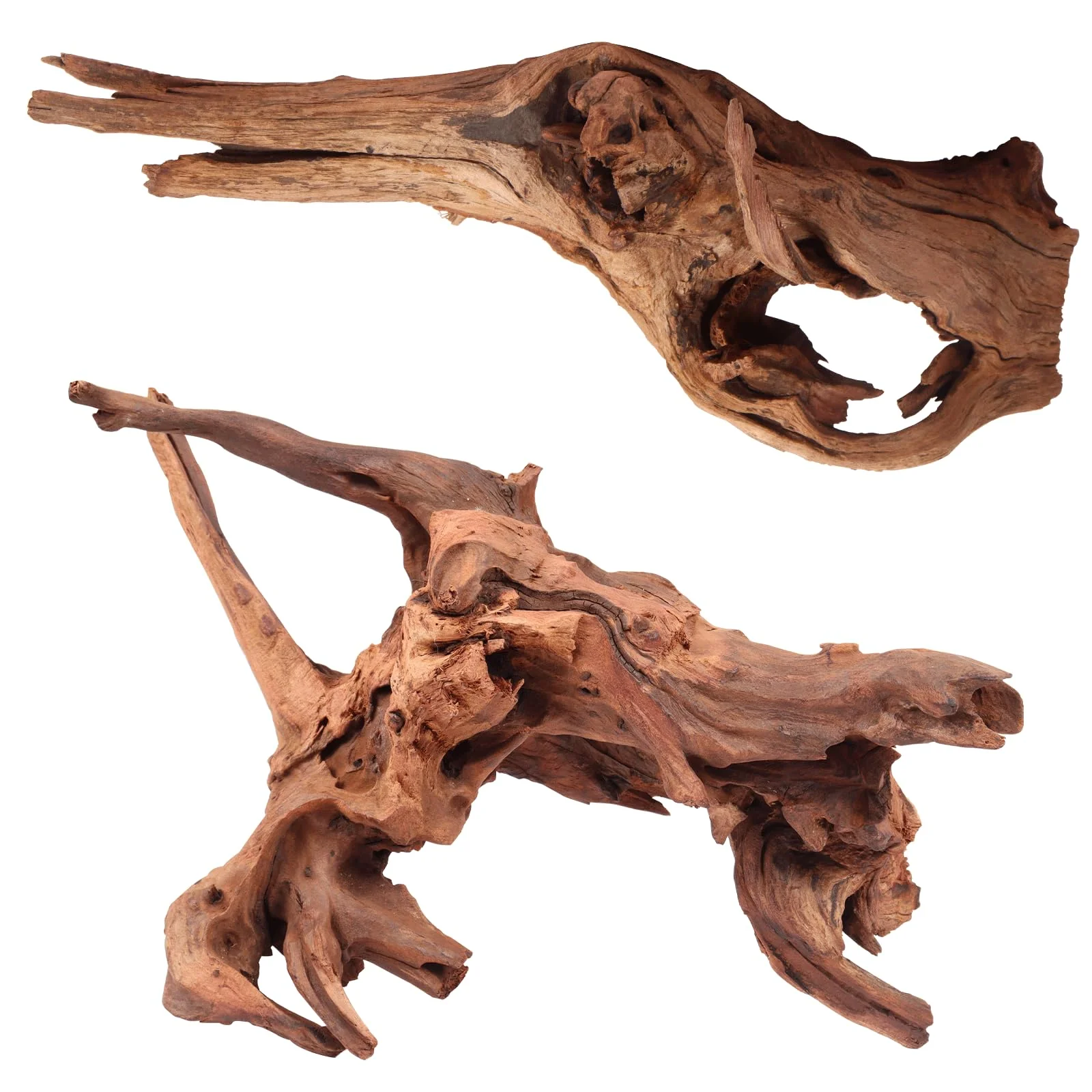 Consistent LYPHARD AQUARIUMS Driftwood for Aquarium – Large 14-18 Inch Natural Wood Branches 2 Pieces Durable