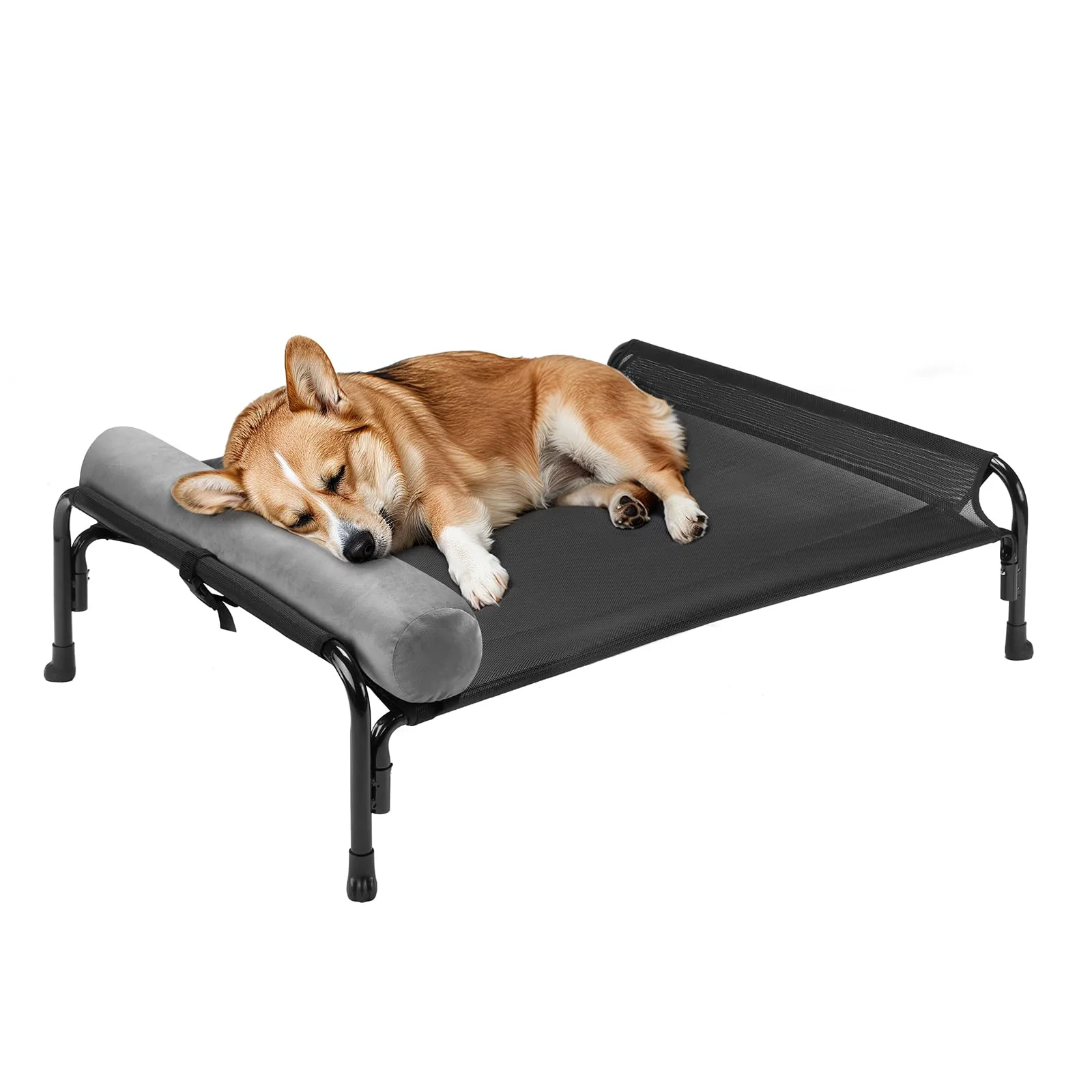 High-Grade Veehoo Medium d Dog Bed – Outdoor Raised Cot with Removable Headrest Sophisticated