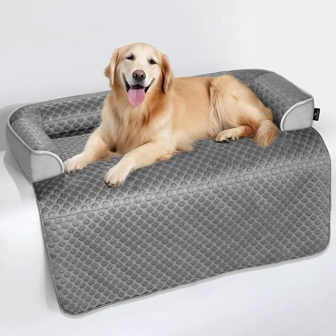 Proven XL Cooling Dog Bed – 45 x 37 inch Waterproof Couch Cover Selected