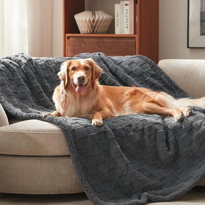 Safe GASUR Waterproof Dog Blankets for Small Dogs Dog Blanket for Couch Bed Enhanced