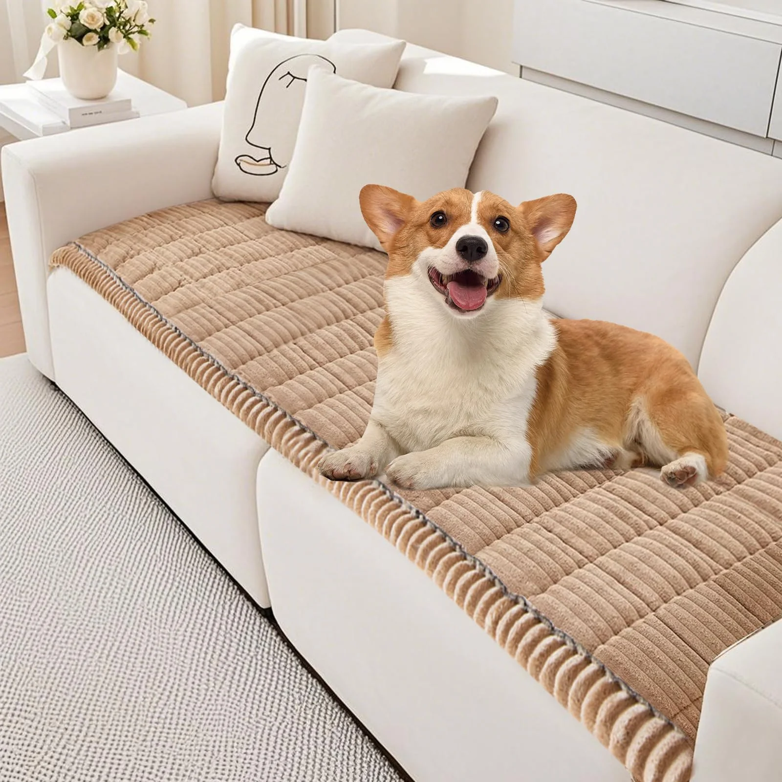 Quality PHOPHO Couch Cover for Dogs – Washable Non-Slip Sofa Protector 27.6in x 70.86in Exceptional