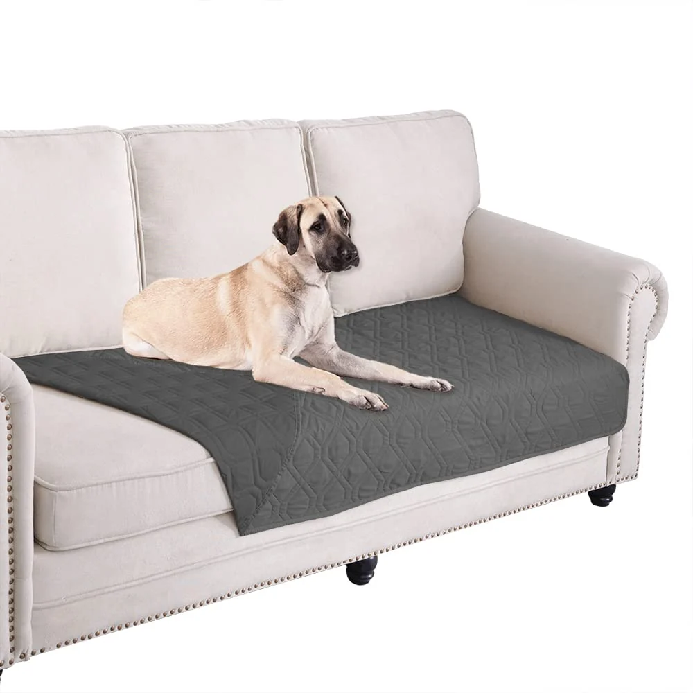 Professional Ameritex Waterproof Blanket Reversible Dog Bed Cover for Furniture Beds Sofas Certified