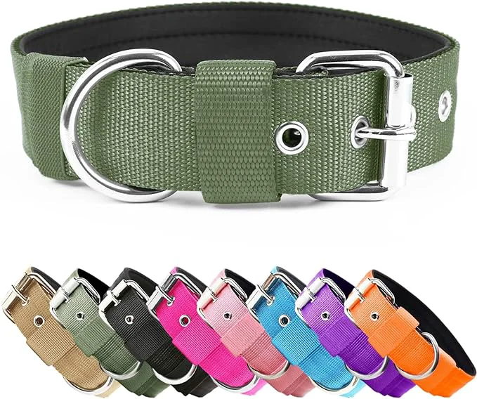 Natural Heavy Duty Tactical Dog Collar Stylish