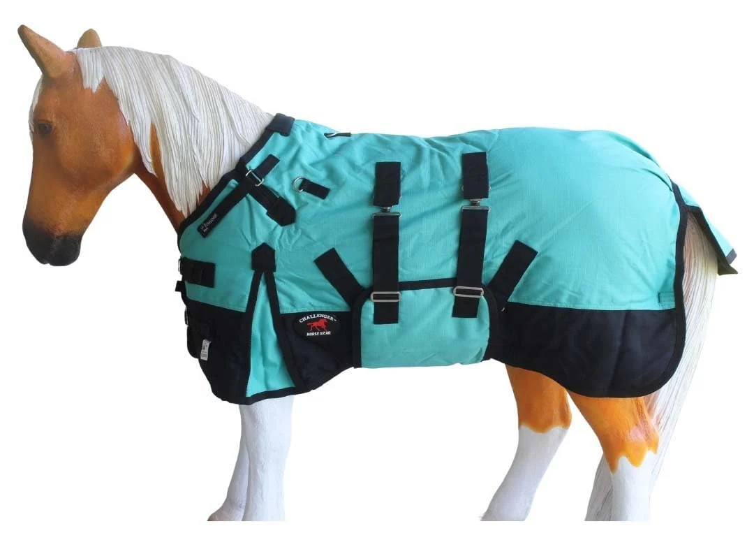 Secure CHALLENGER 46in 1200D Miniature Horse Winter Blanket – Waterproof Breathable Expertly Made