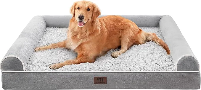 Soft WESTERN HOME Large Dog Bed Orthopedic Dog Beds Advanced