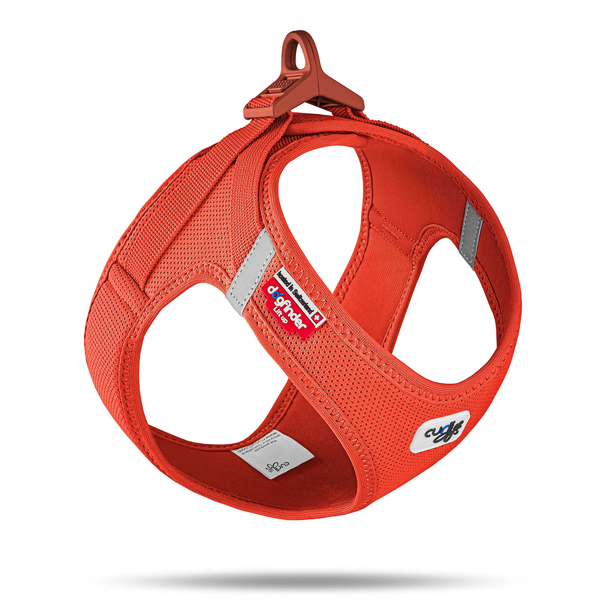 Authentic Curli Vest Harness Clasp Air-Mesh Sun Orange L – Lightweight Ergonomic Dog Harness Fast