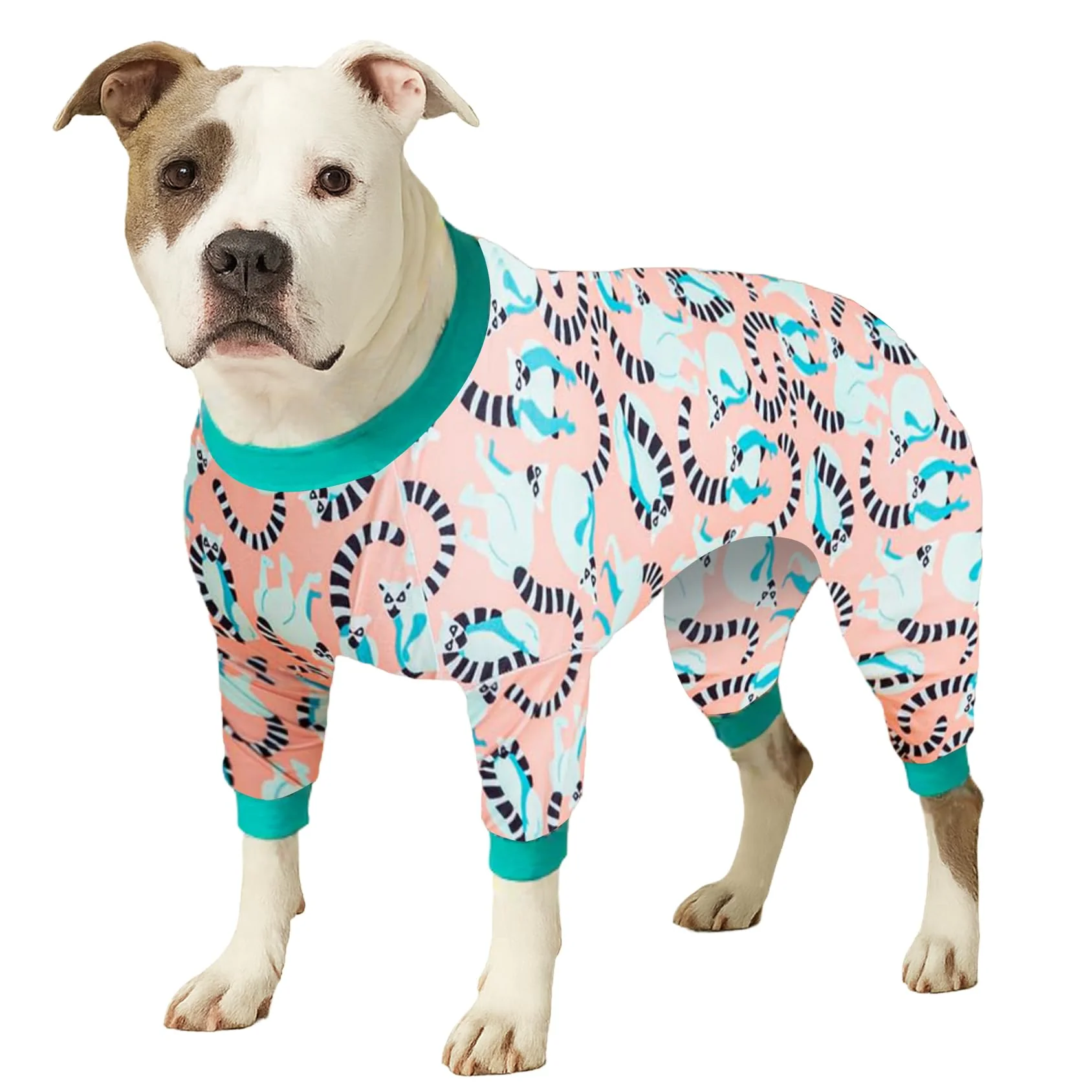 Luxury LovinPet Pitbull PJs for Large Dogs – Four-Season Comfort UV Protection Expertly Made