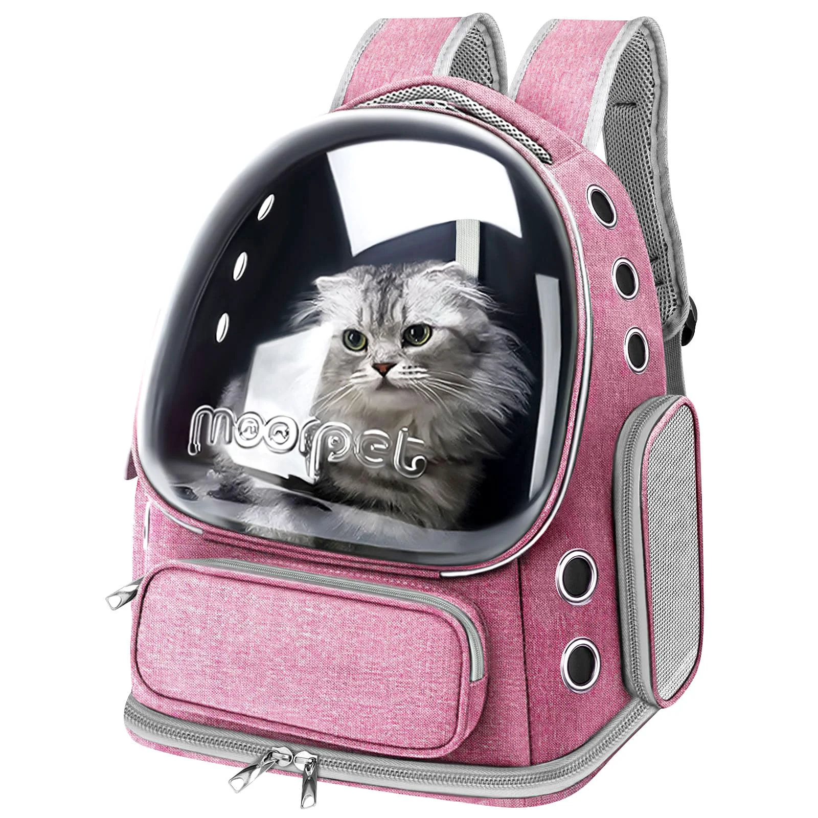 Superior YUNLINLI Cat Backpack Carrier Bubble Window Up to 20 lbs Pink Proven