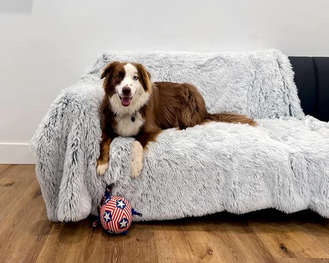 Premium Material PJYuCien Dog Blankets for Medium Large Dogs Washable Refined
