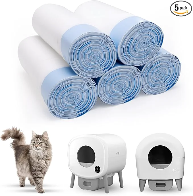 Smart 100 Count 26 x 11.8 Cat Litter Box Liners Green
