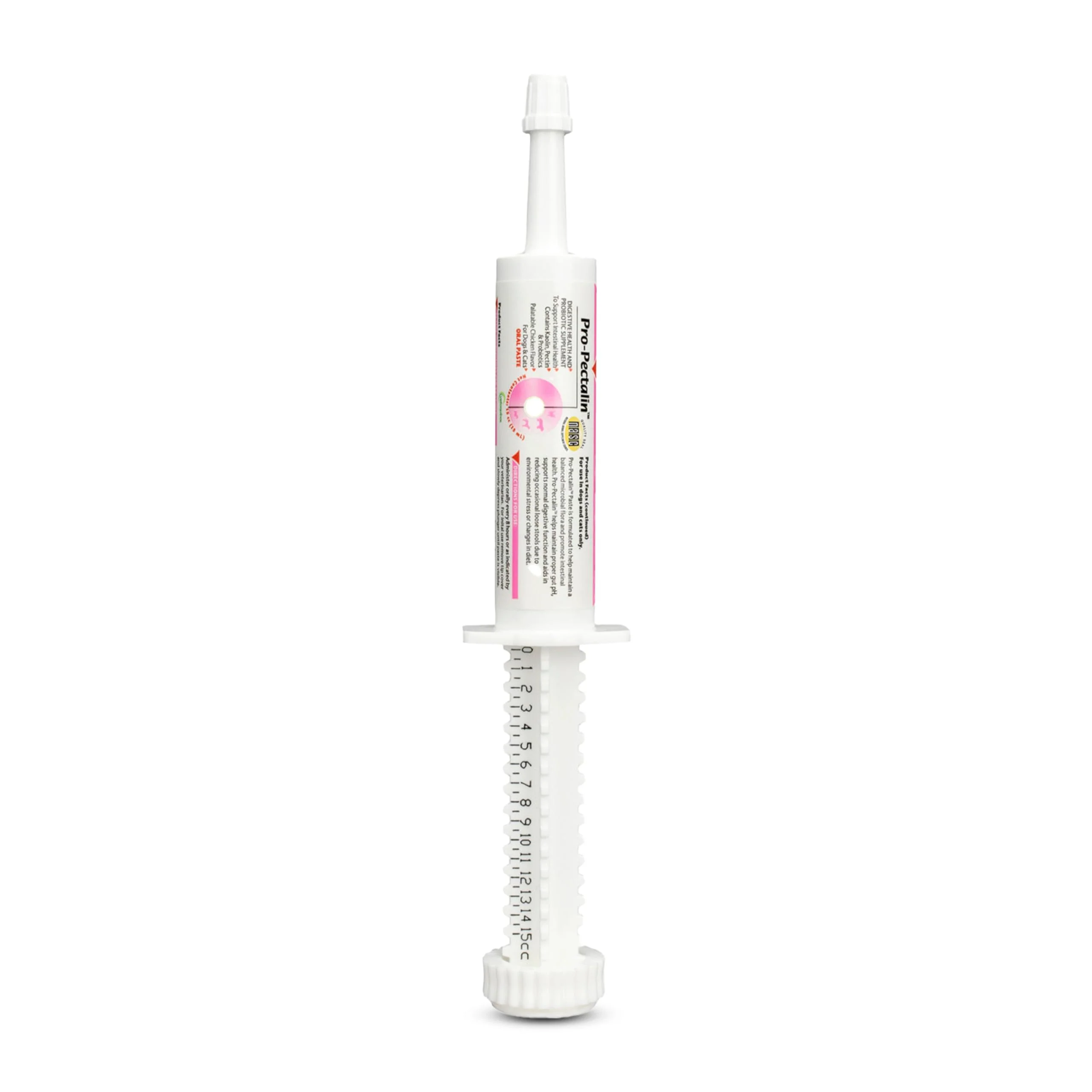 Pure Pro-Pectalin Oral Paste for Dogs Cats Situational Diarrhea Relief Vetoquinol Easy-to-Use