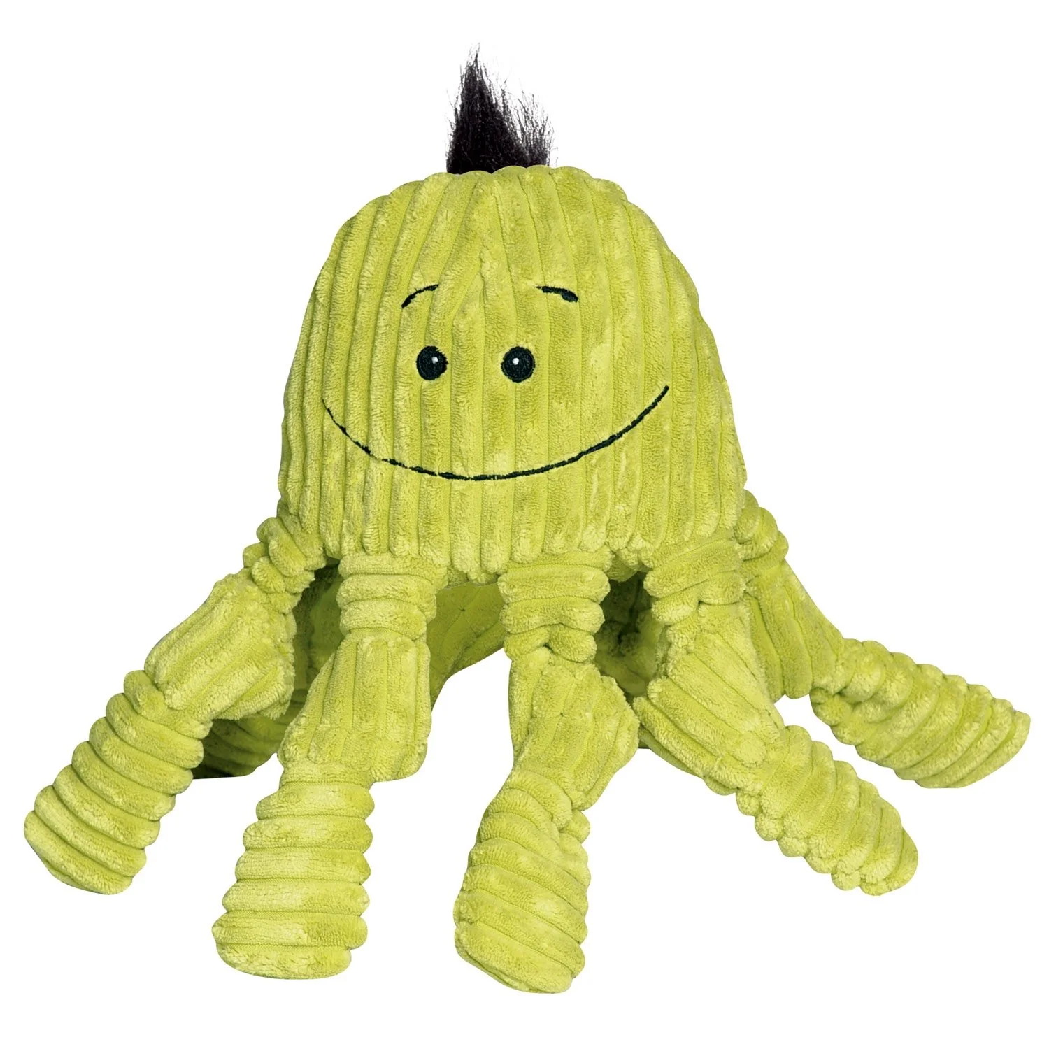Superior HuggleHounds Knottie Octopus Plush Toy – Durable Squeaky Dog Toy for All Breeds Octavie Octopus Large Powerful