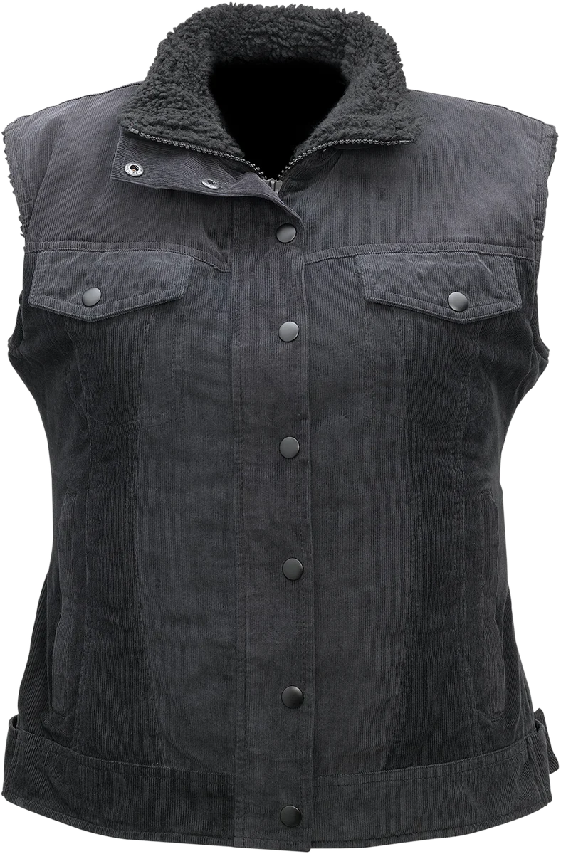 Healthy Z1R Women's Friske Vest - Black - 2W 2831-0096 Fine Crafted