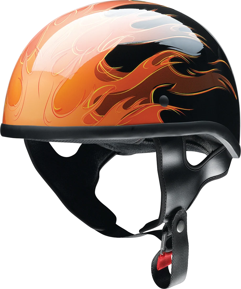 Premium Material Z1R CC Beanie Helmet - Hellfire - Orange - XL 0103-1349 Exceptional