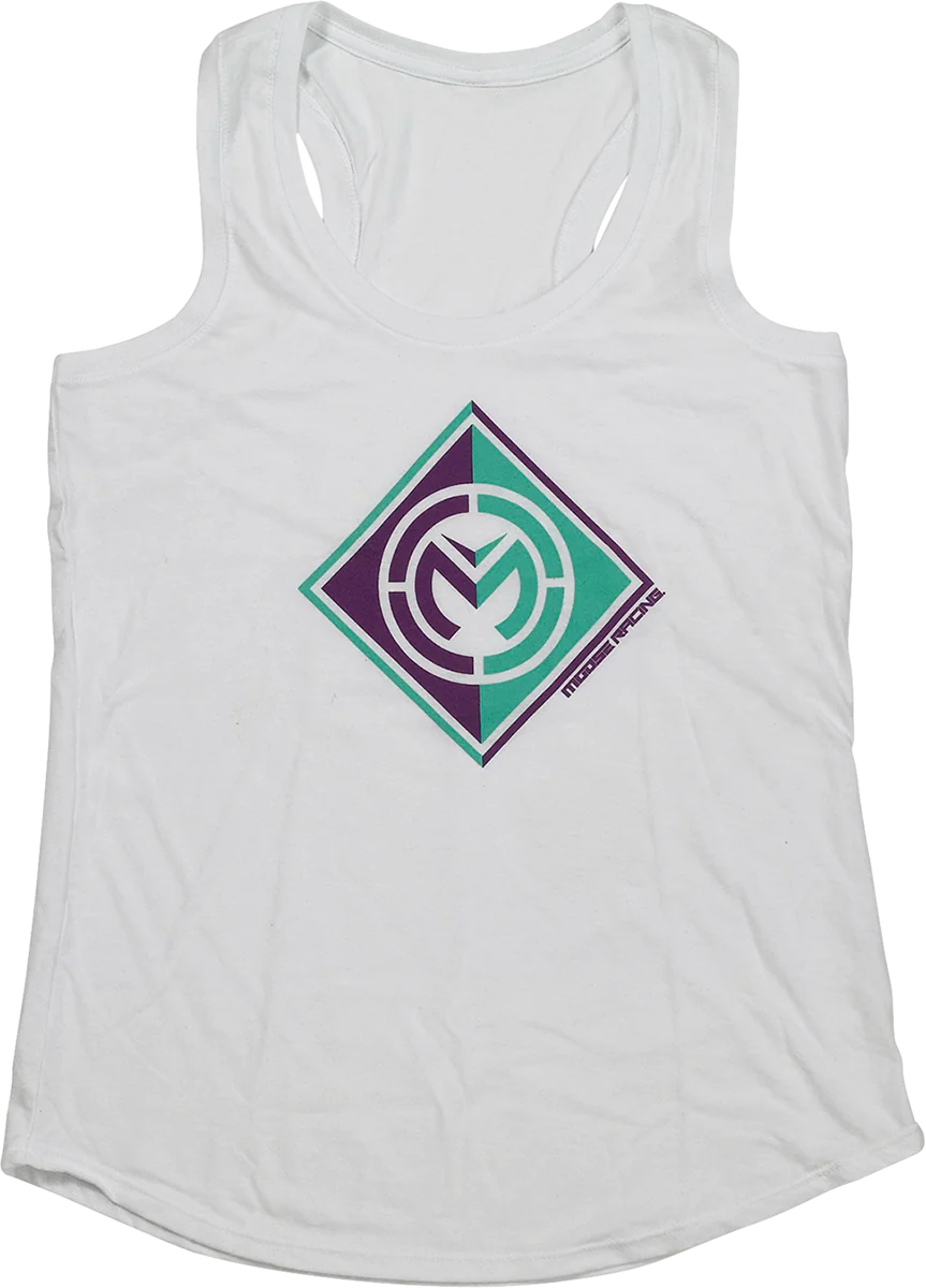 Refined MOOSE RACING Women's Insignia Tank - White - Medium 3031-4163 Functional