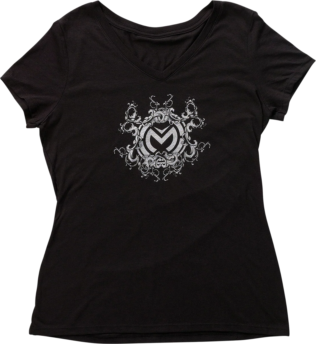 Unique MOOSE RACING Women's Filigree T-Shirt - Black - Medium 3031-4025 Original