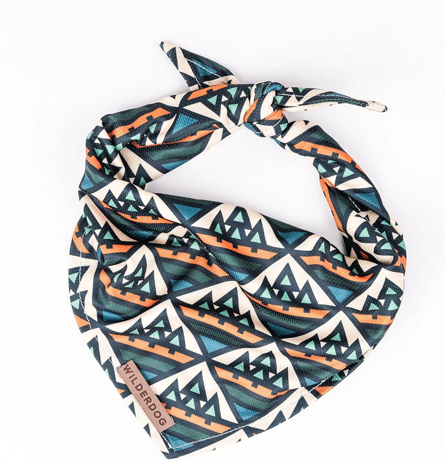 Selected Wilderdog Dog Bandana with Lightweight Quick Drying Poly-Blend Mesh Material in Camp Original Design