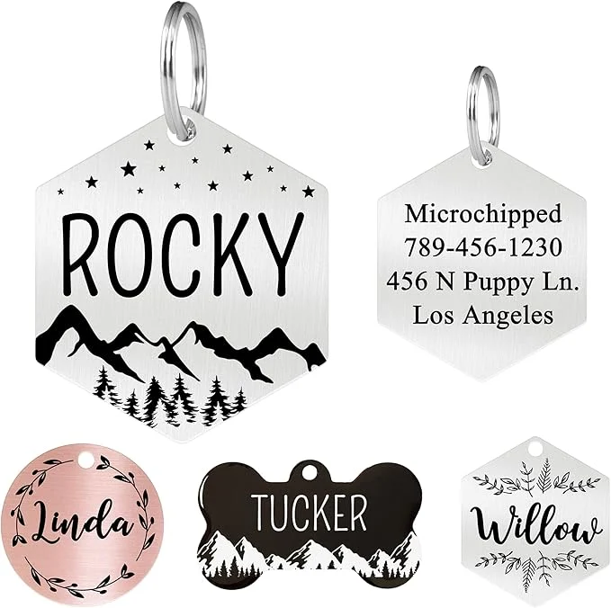 First-Class Ultra Joys Stainless Steel Pet ID Tag Elite