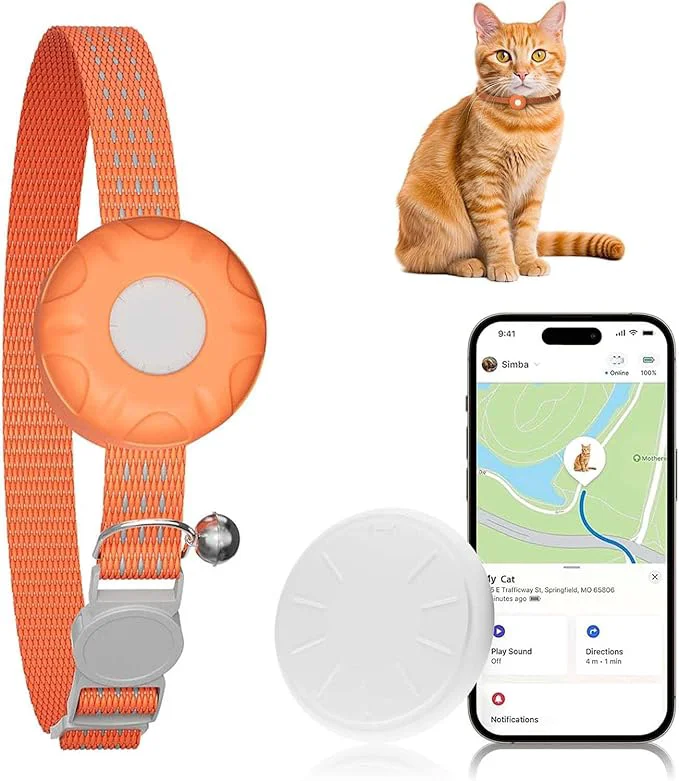 Refined Cat Tracker MINI GPS Tracker for Cats Compatible User-Friendly