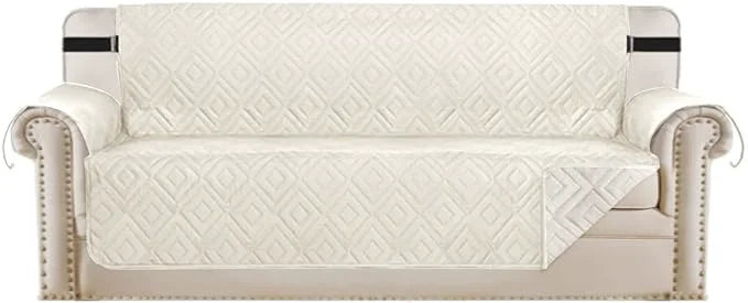 Natural H.VERSAILTEX Reversible Sofa Slipcover Furniture Protector Water Resistant 2 Outstanding