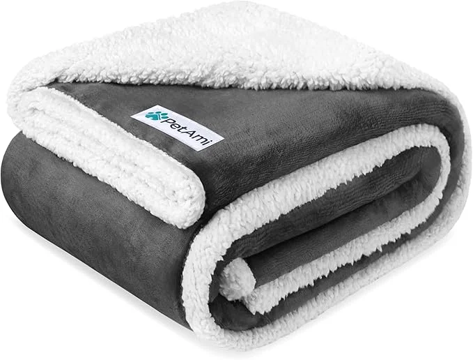 Durable PetAmi Waterproof Dog Blanket for Medium Large Dog Puppy Cat Throw for Couch Powerful