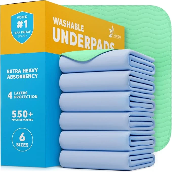 Enhanced GREEN LIFESTYLE® Washable Underpads Verified