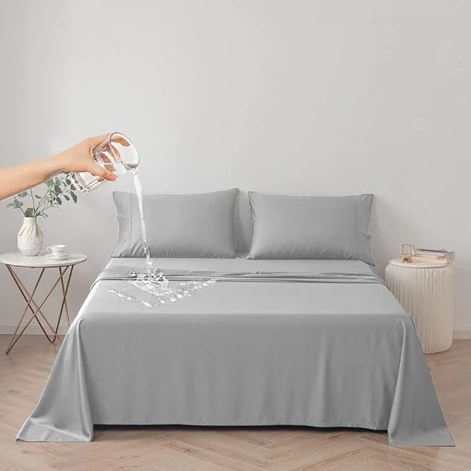 Enhanced DUJUIKE Waterproof Bed Cover for Dog and Cats Pet Hair Resistant Bed Sheet Casual