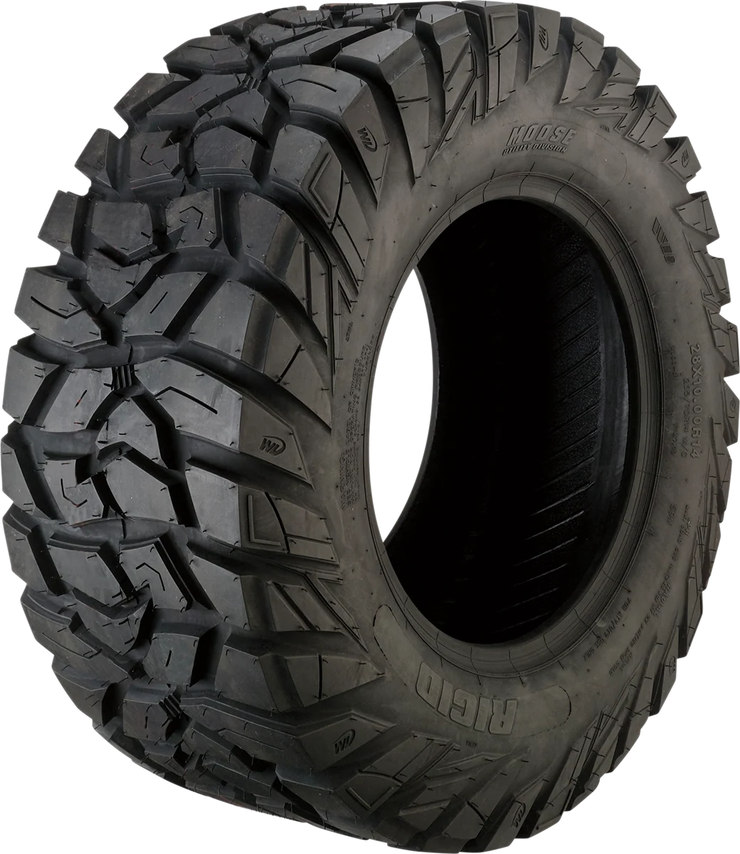High-Grade MOOSE UTILITY Tire - Rigid - Front Rear - 28x10R14 - 8 Ply WWL03281014R8 Lightweight