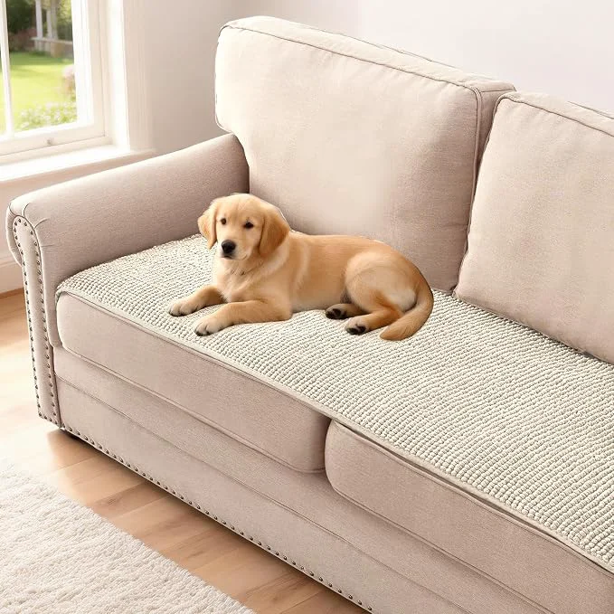 Fine H.VERSAILTEX Plush Chenille Couch Cover Official