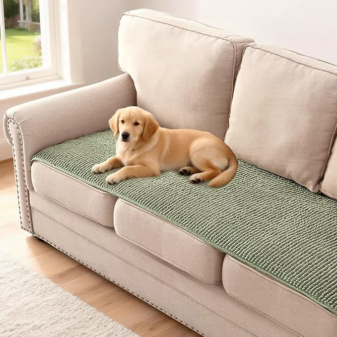 Relaxed H.VERSAILTEX Plush Chenille Couch Cover Fast