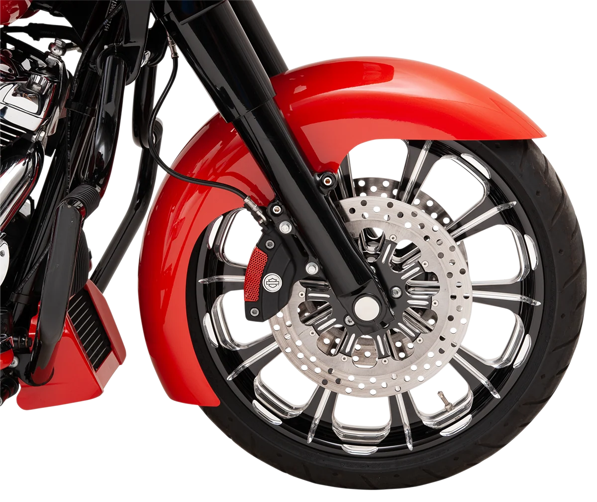 Original Design KLOCK WERKS Level Fender Kit - Front - Black - 16 -19 KWF-01-0112-2014 Official