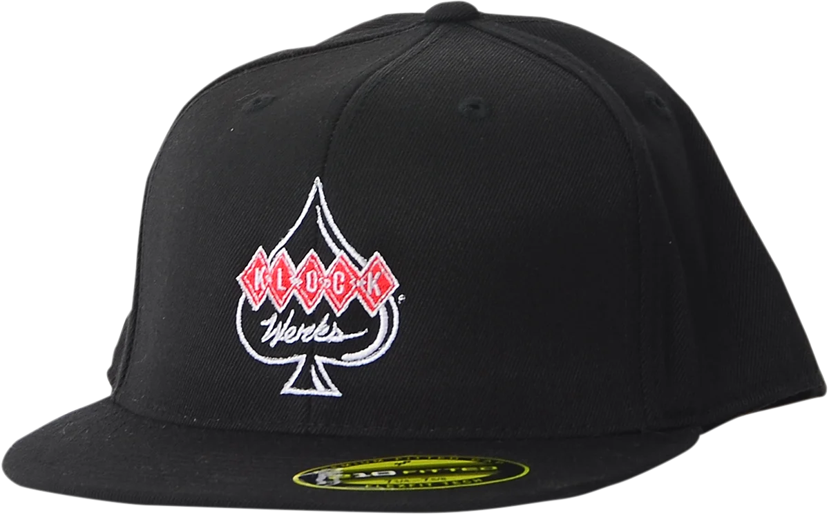 Superior KLOCK WERKS Flexfit Hat - Black - Large XL KWA-CTR LOGO -L XL Consistent
