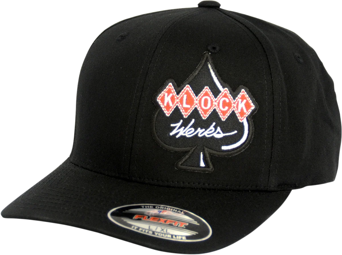 Fine Crafted KLOCK WERKS Hat - Black - Small Medium KWA-OFFSET - S M Optimized